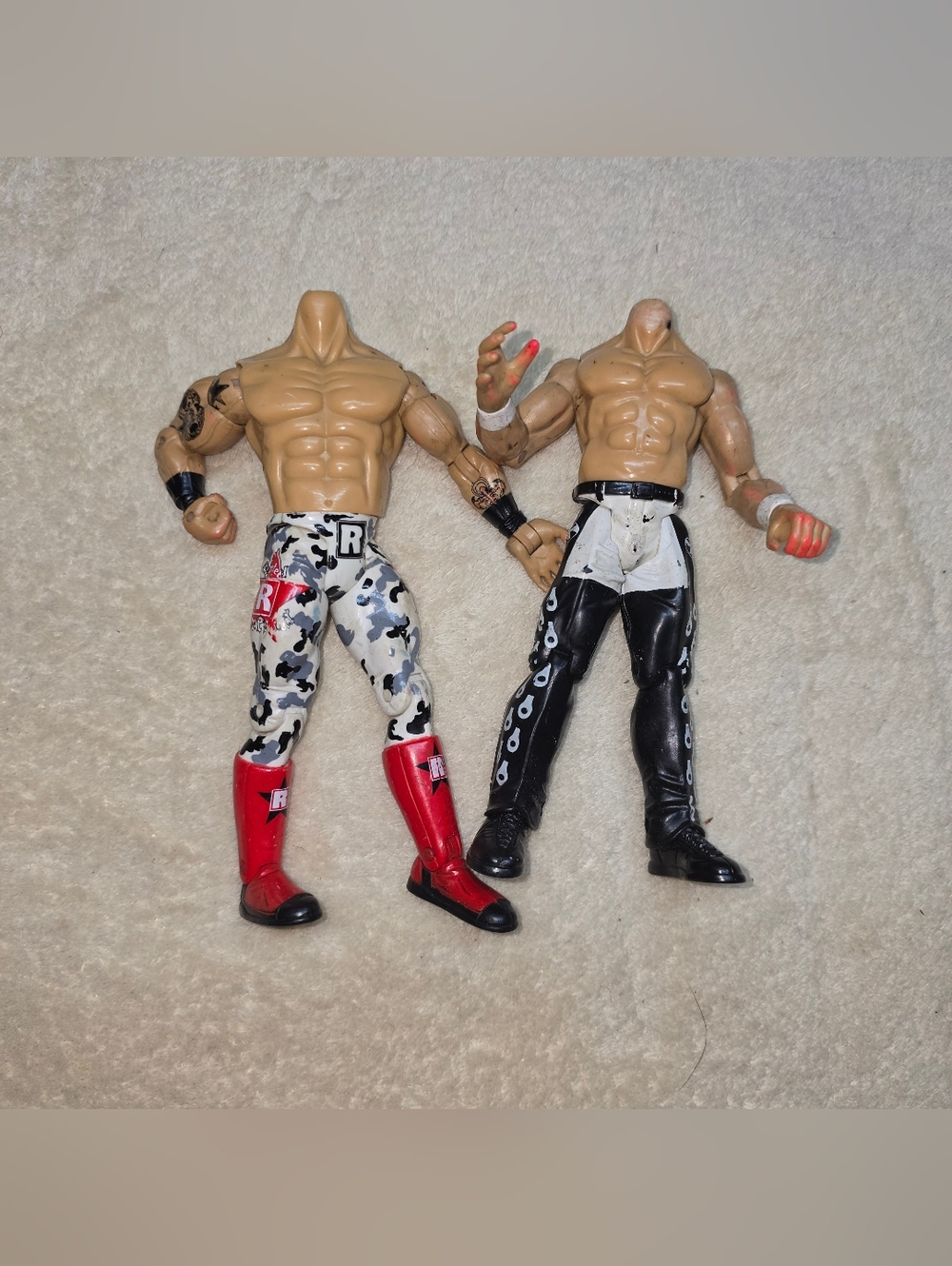WWE Wrestling Action Figure Lot of 2 Vintage Figures